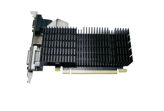 Afzonderlijke grafiek van het Geforcegt710 2G DDR3 HD de stille bureau pci-e